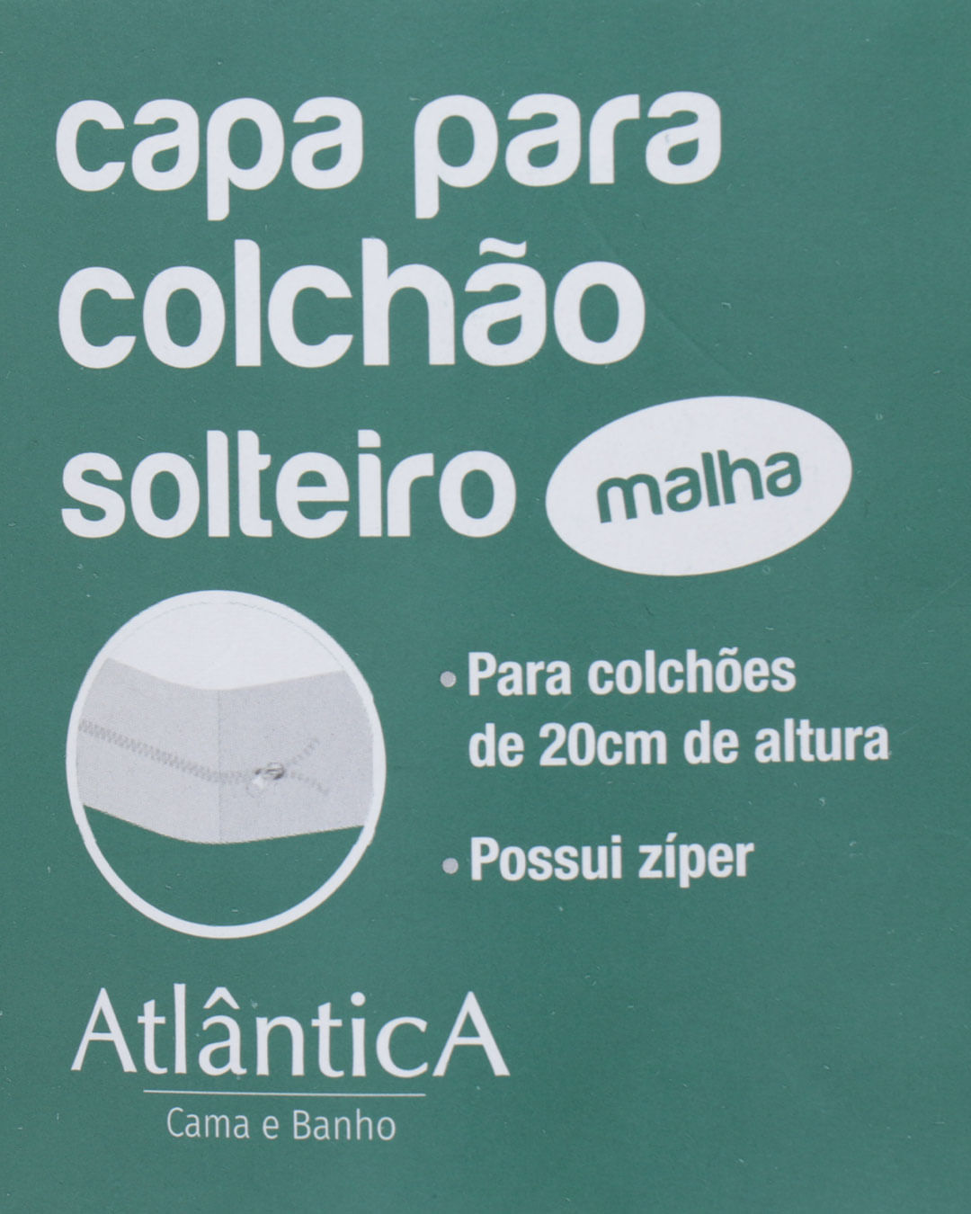 Capa-Colchao-Solt--Poliester---Verde-Outros