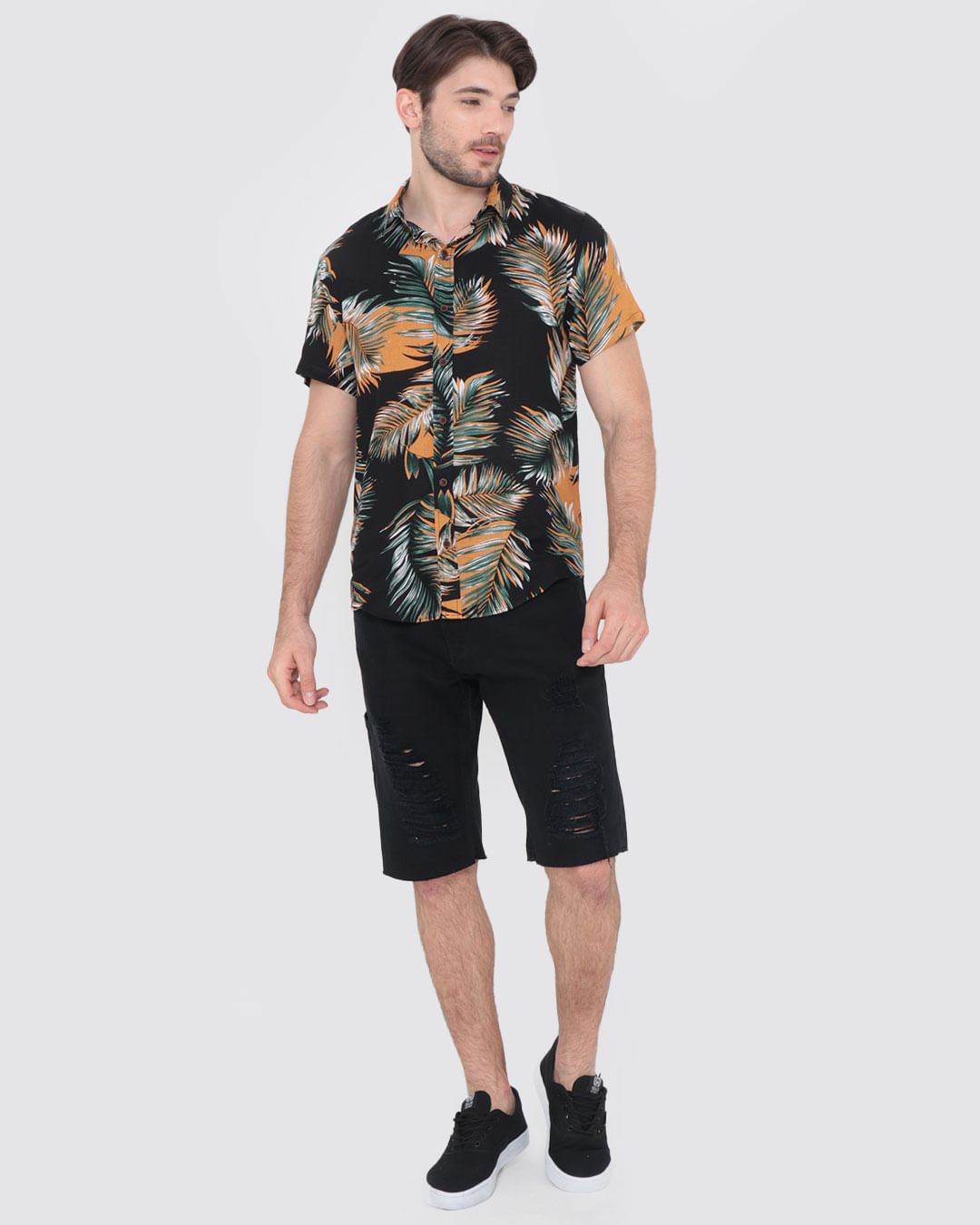 Camisa-Viscose-214134-Estampada-15-Pxgg---Preto-Floral