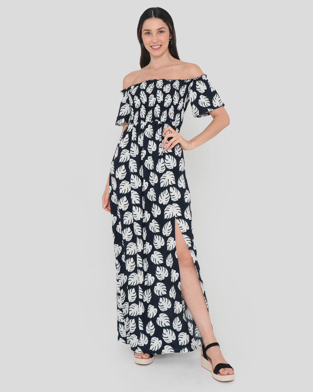 Vestido-8131re-Longo--Estampado---Marinho