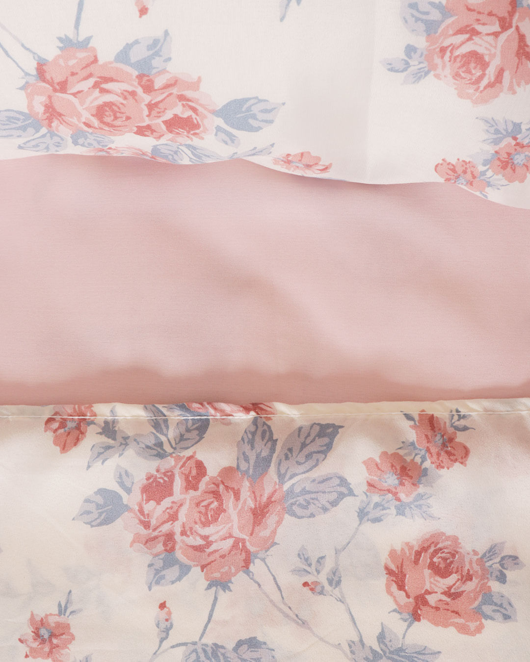 Jogo-De-Cama-Casal-Micro----4-Pecas---Bege-Floral