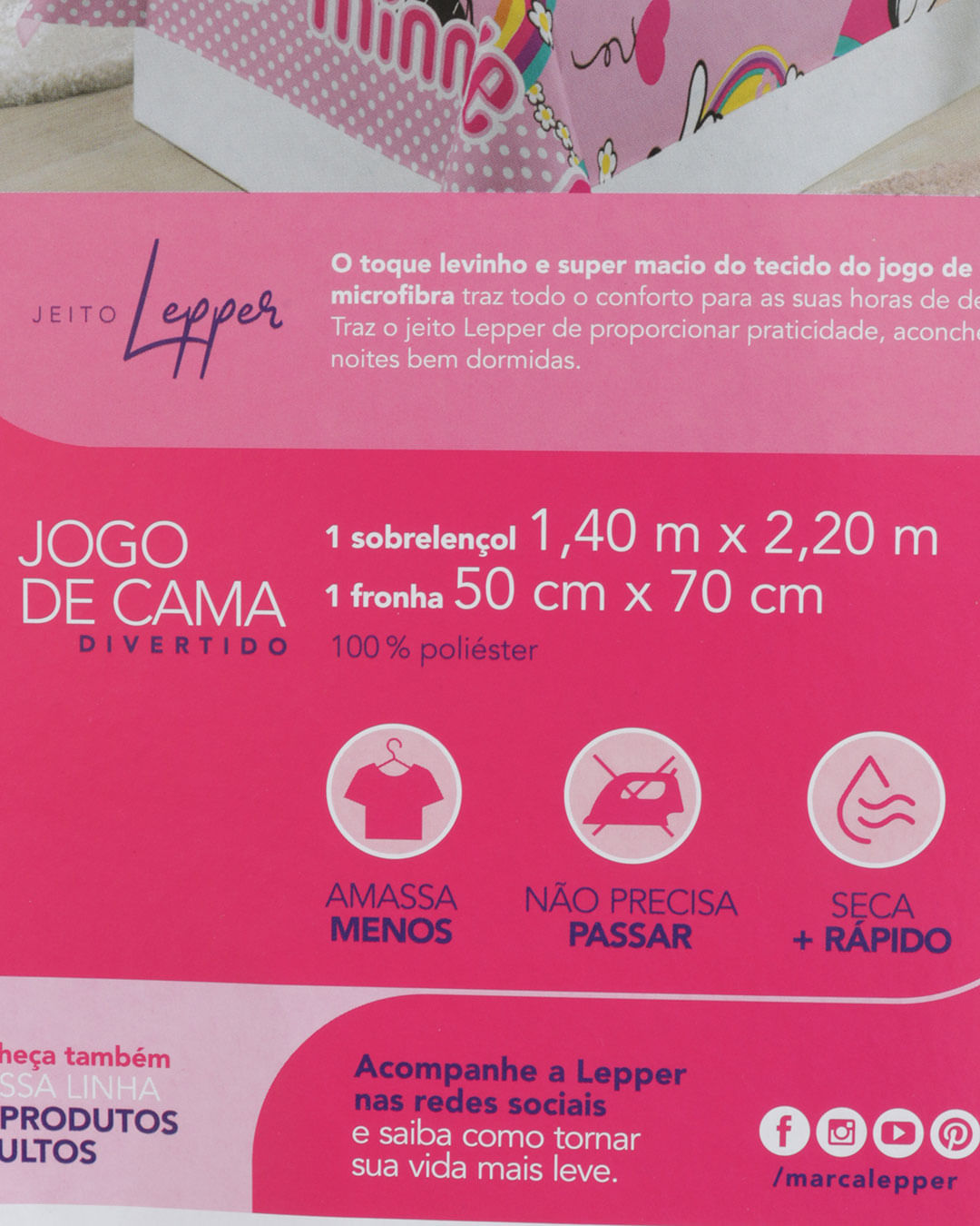 Jg-Cama-Solt-Minnie---Rosa-Medio