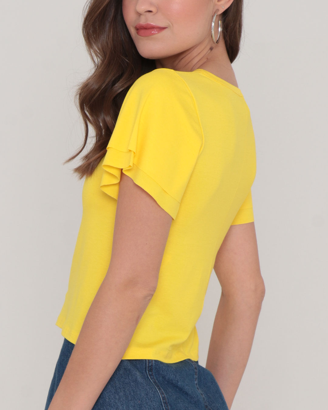Blusa-Mc-Visco-Mga-Babado-6033---Amarelo-Medio