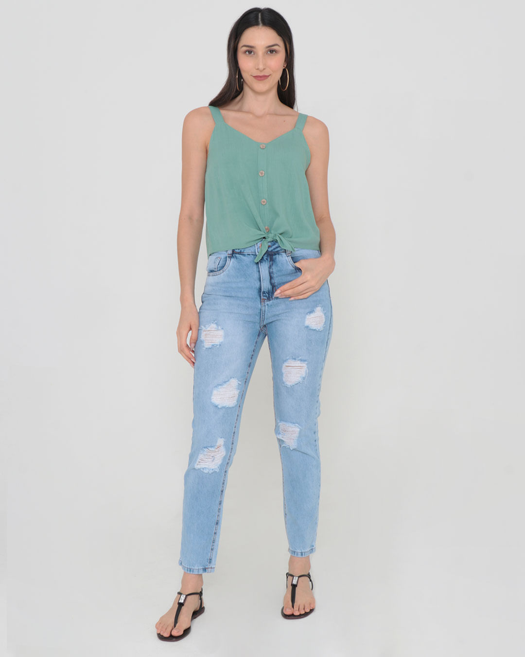 Regata-7875-C-Botoes-E-Amarracao---Verde-Claro