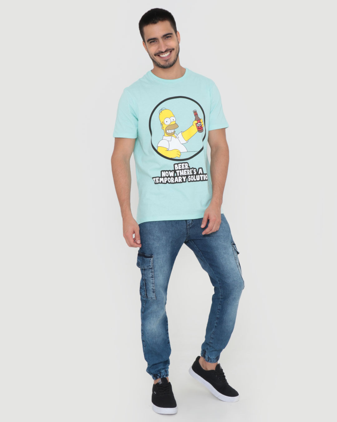 Camiseta-Sim121008--Simpsons-Pgg---Verde-Claro
