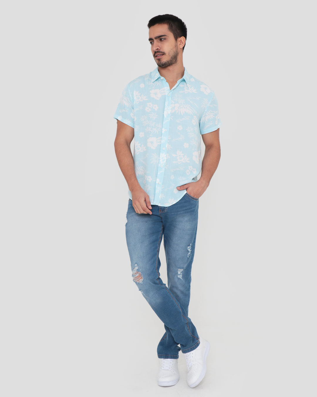 Camisa-Viscolinho-D1-Folha-Mar-Pgg---Azul-Claro