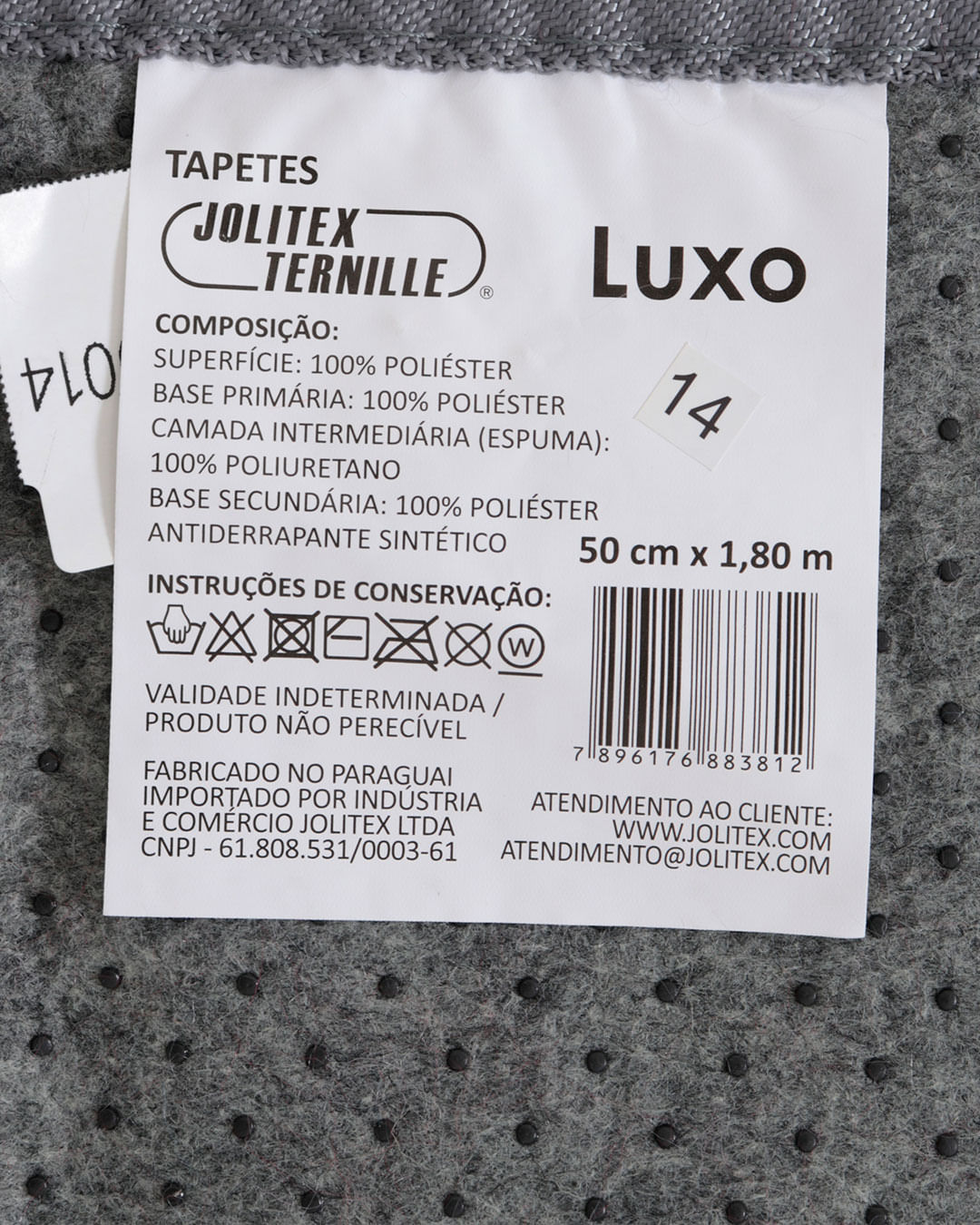 Tapete-Luxo-Liso-50x180-Sort---Cinza-Medio