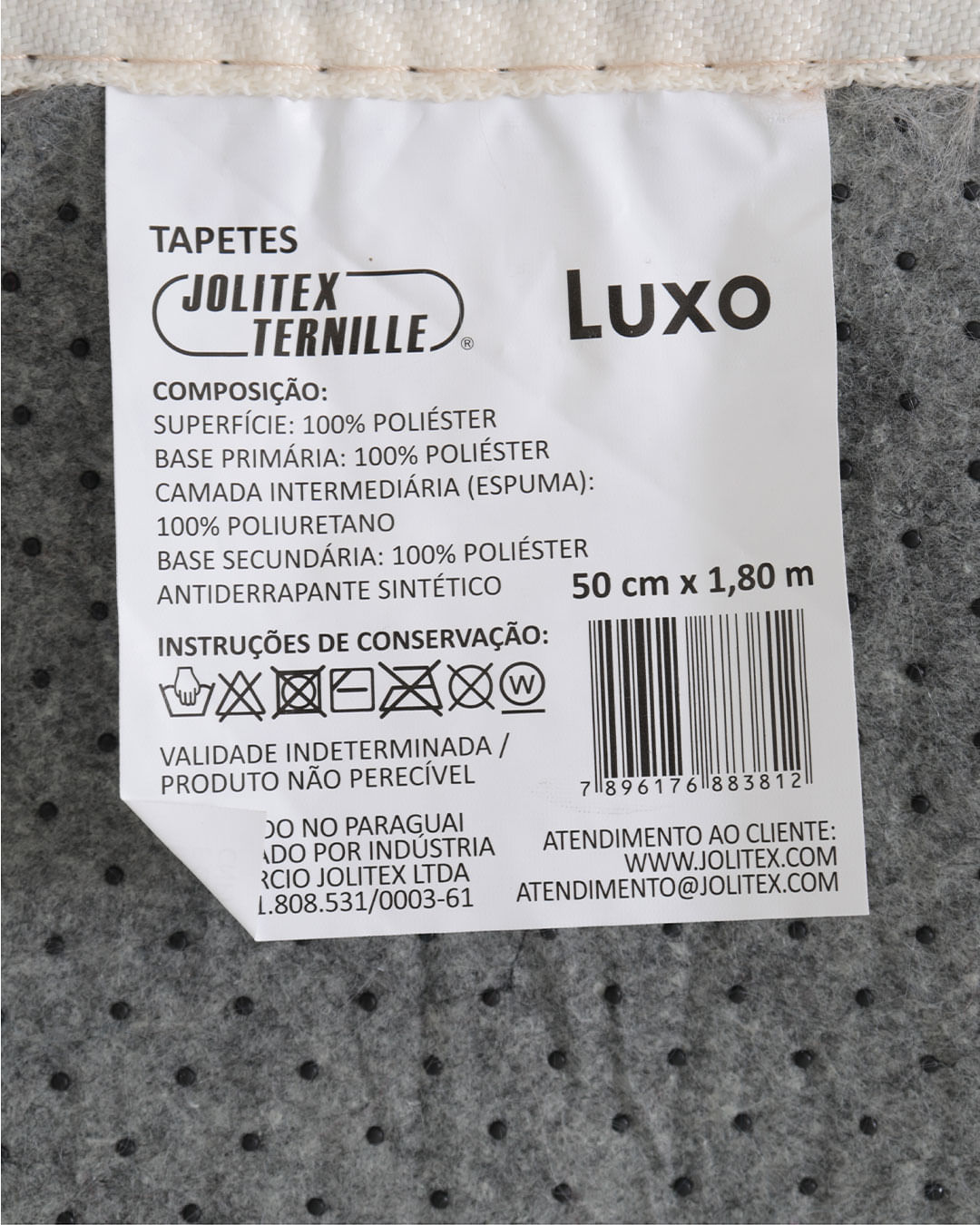 Tapete-Luxo-Liso-50x180-Sort---Off-White-Outros