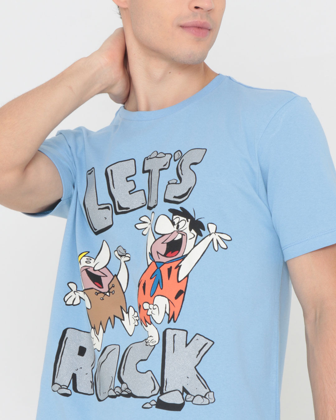 Camiseta-Trw121131-The-Flintstones-Pgg---Azul-Medio
