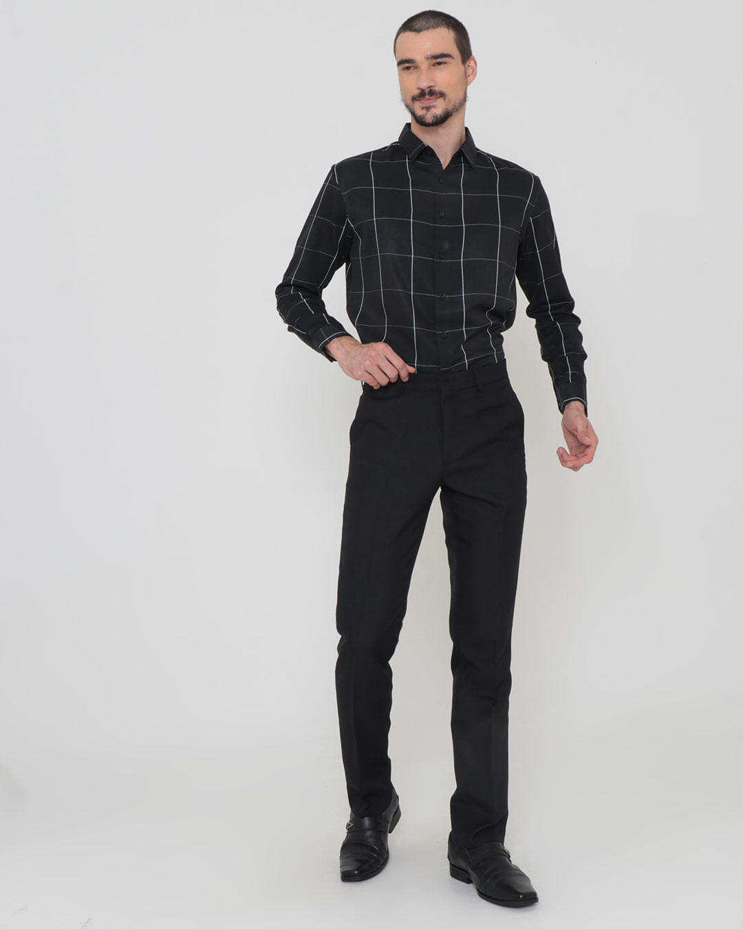 Camisa-Ml-Bx347-Pretolistras-16---Preto-Listrado