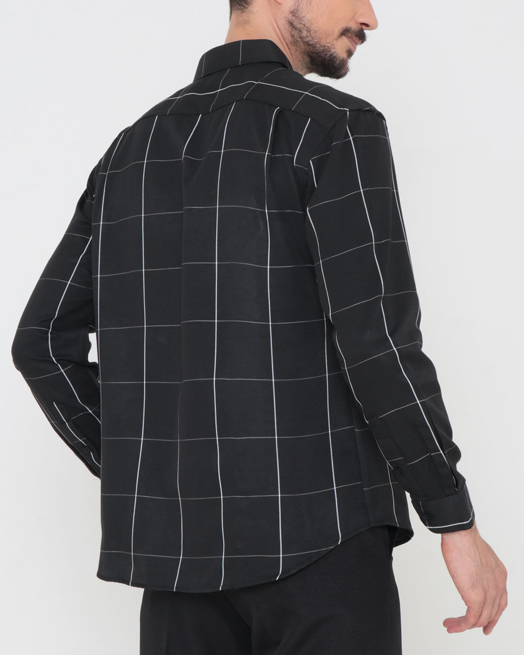 Camisa-Ml-Bx347-Pretolistras-16---Preto-Listrado