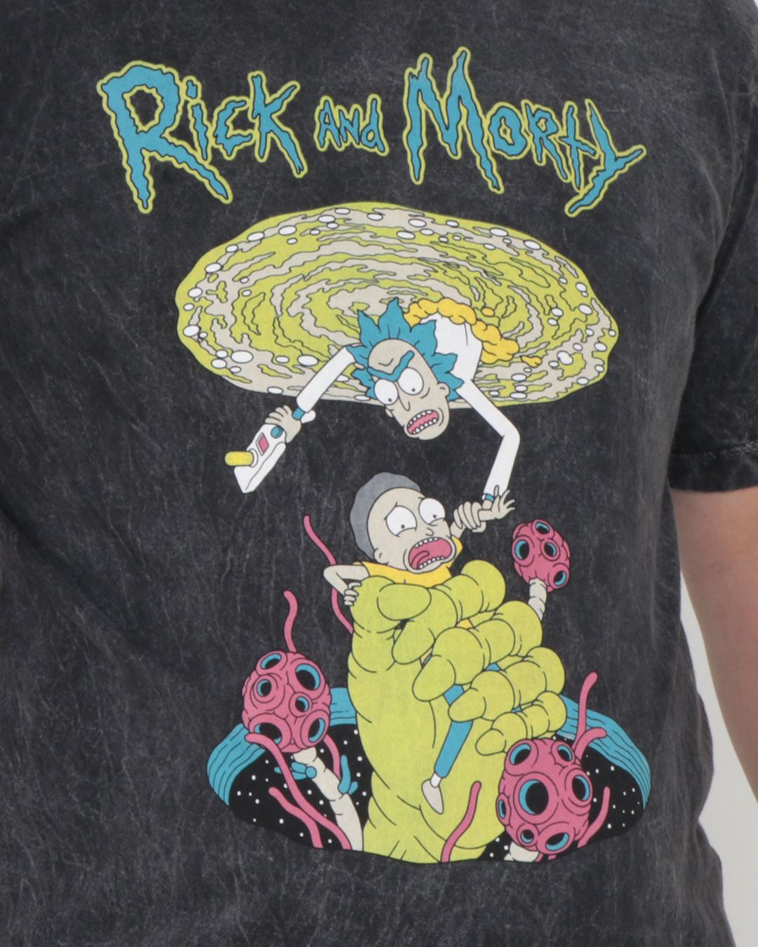 Camiseta-Wm520063-Rick-And-Morty-Plus-M---Cinza-Escuro