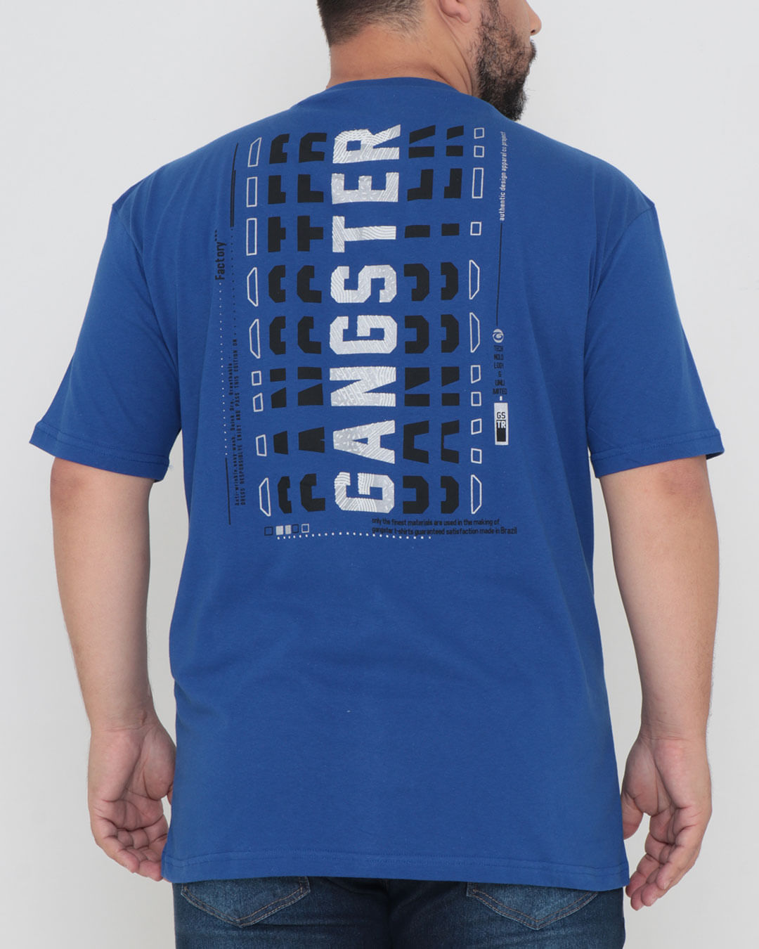 Camiseta-50011559-Basic-Gangster-Plus---Azul-Medio