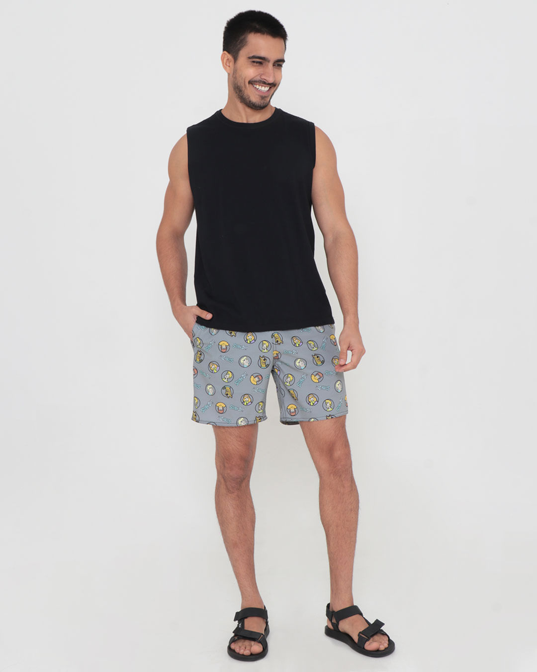 Bermuda-2580-Scooby--Doo-Pgg---Cinza-Claro