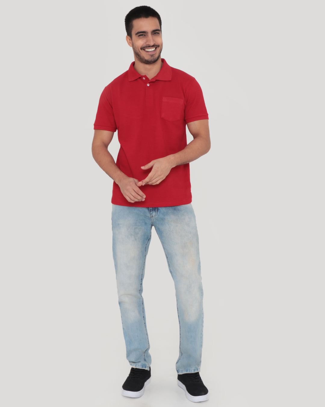 Polo-P206-Pique-Maute-Red-Co-Pgg---Vermelho-Claro