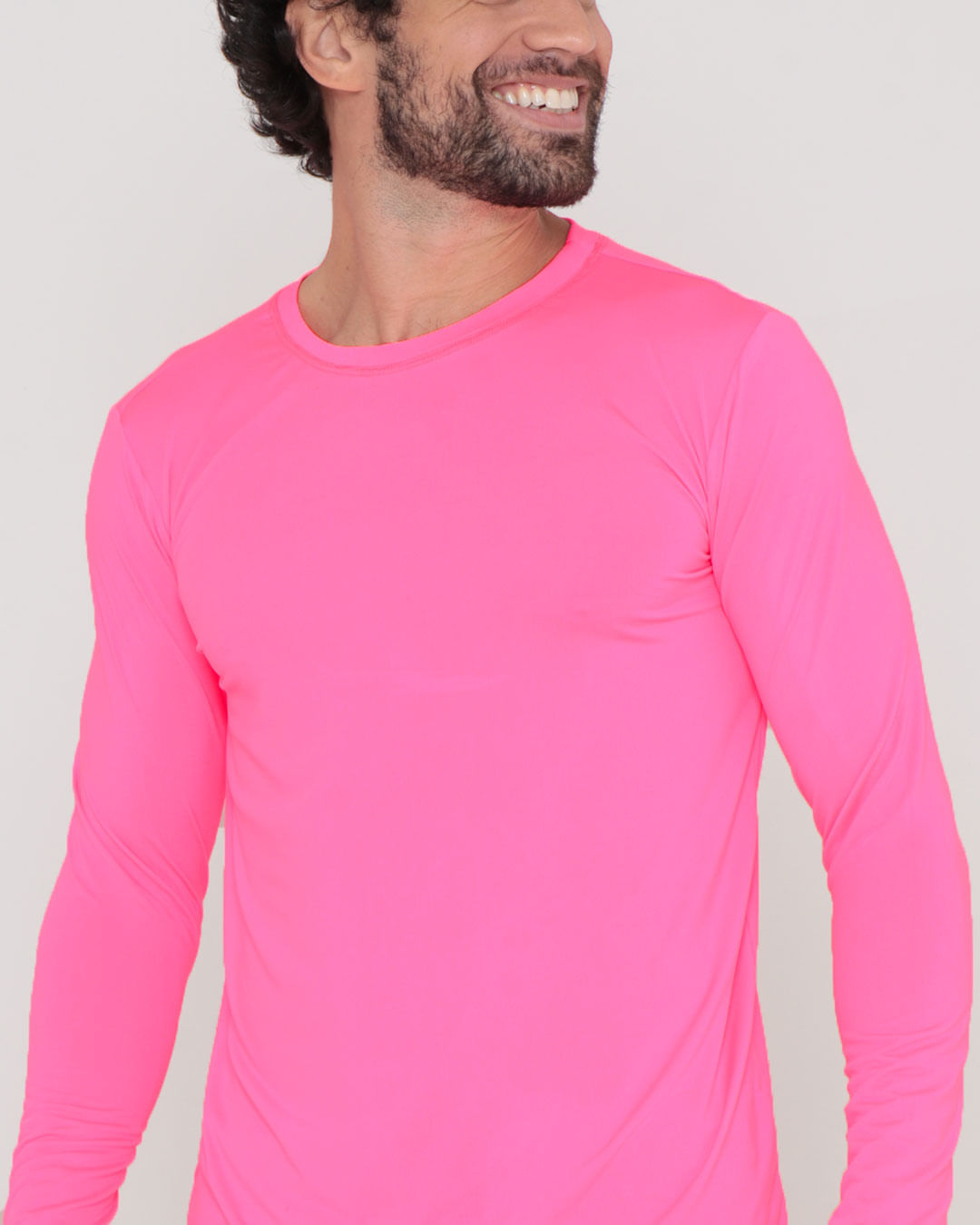 Camiseta-Cm6801-Manga-Longa--Uv---Rosa-Neon