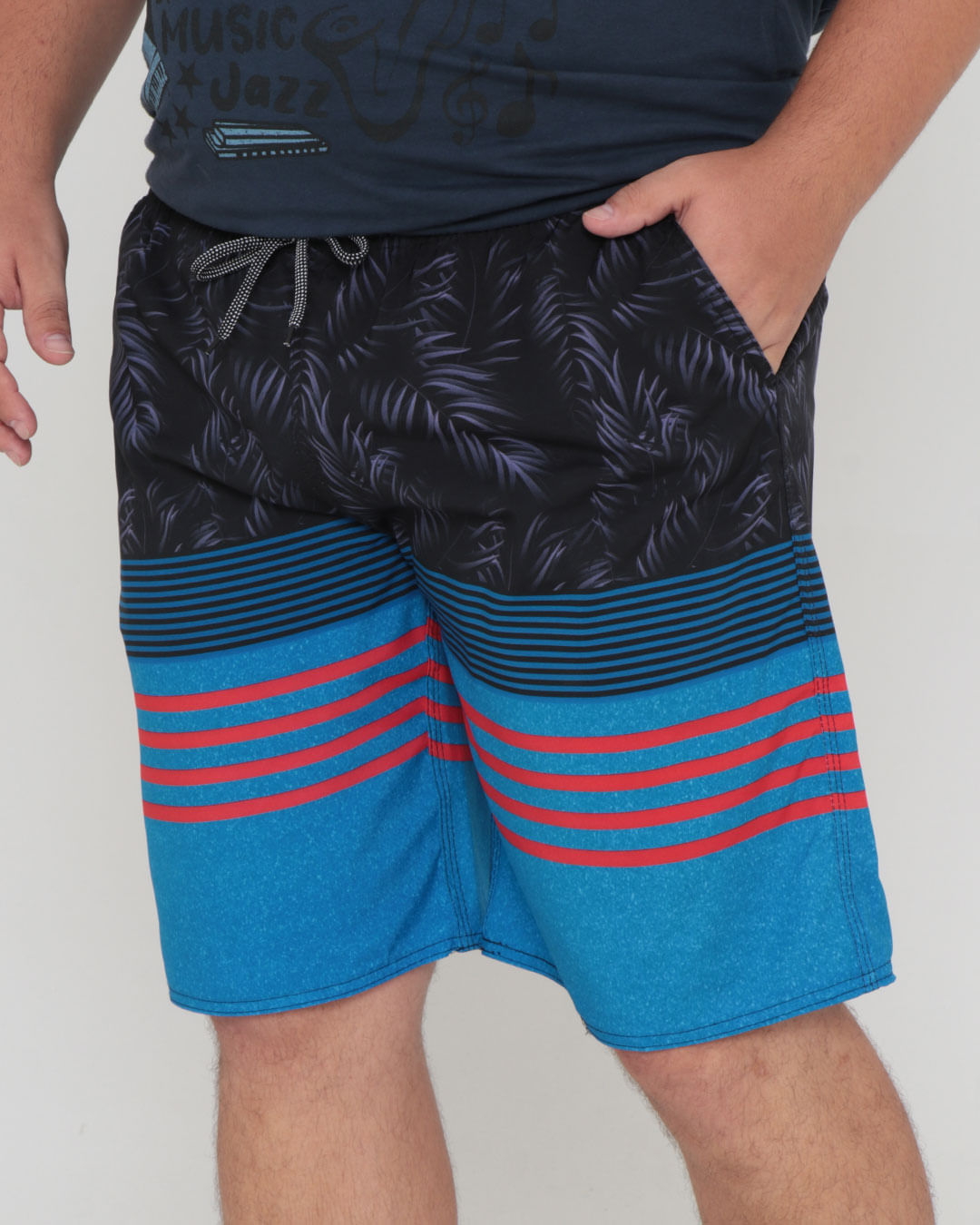 Bermuda-Elastano-004-Cos-Elas-G1g4---Preto-Floral