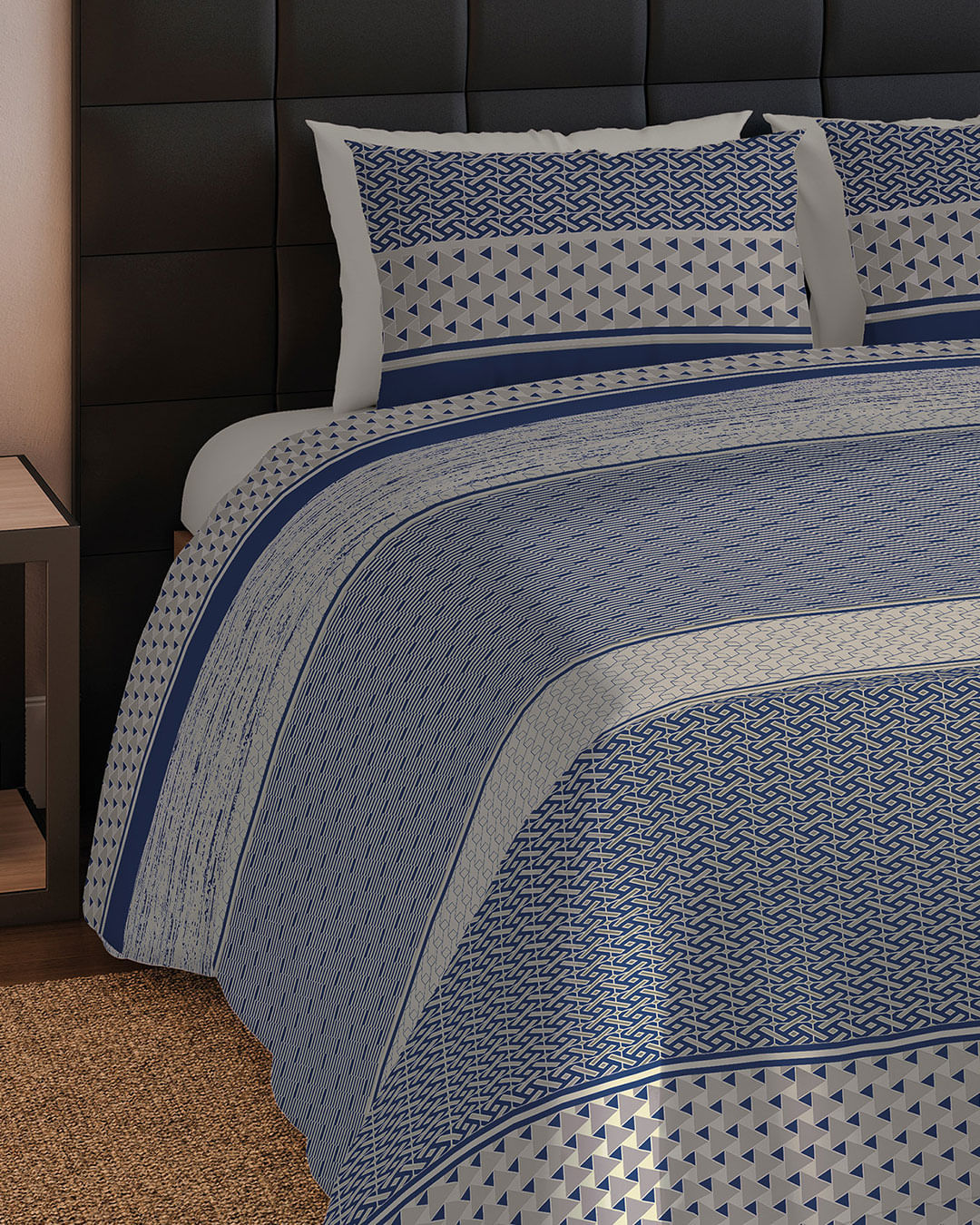 Jg-Cama-Crystal-Casal-4-Pcs---So---Cinza-Medio