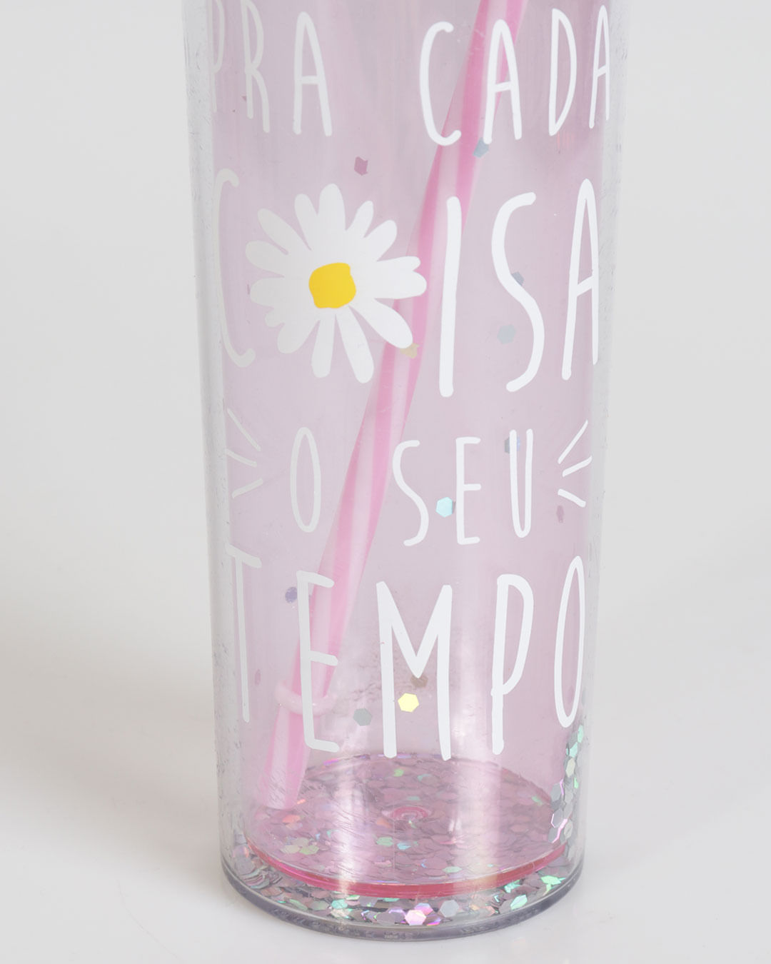 Garrafa-Com-Gliter-Flor-Rosa---Rosa-Claro