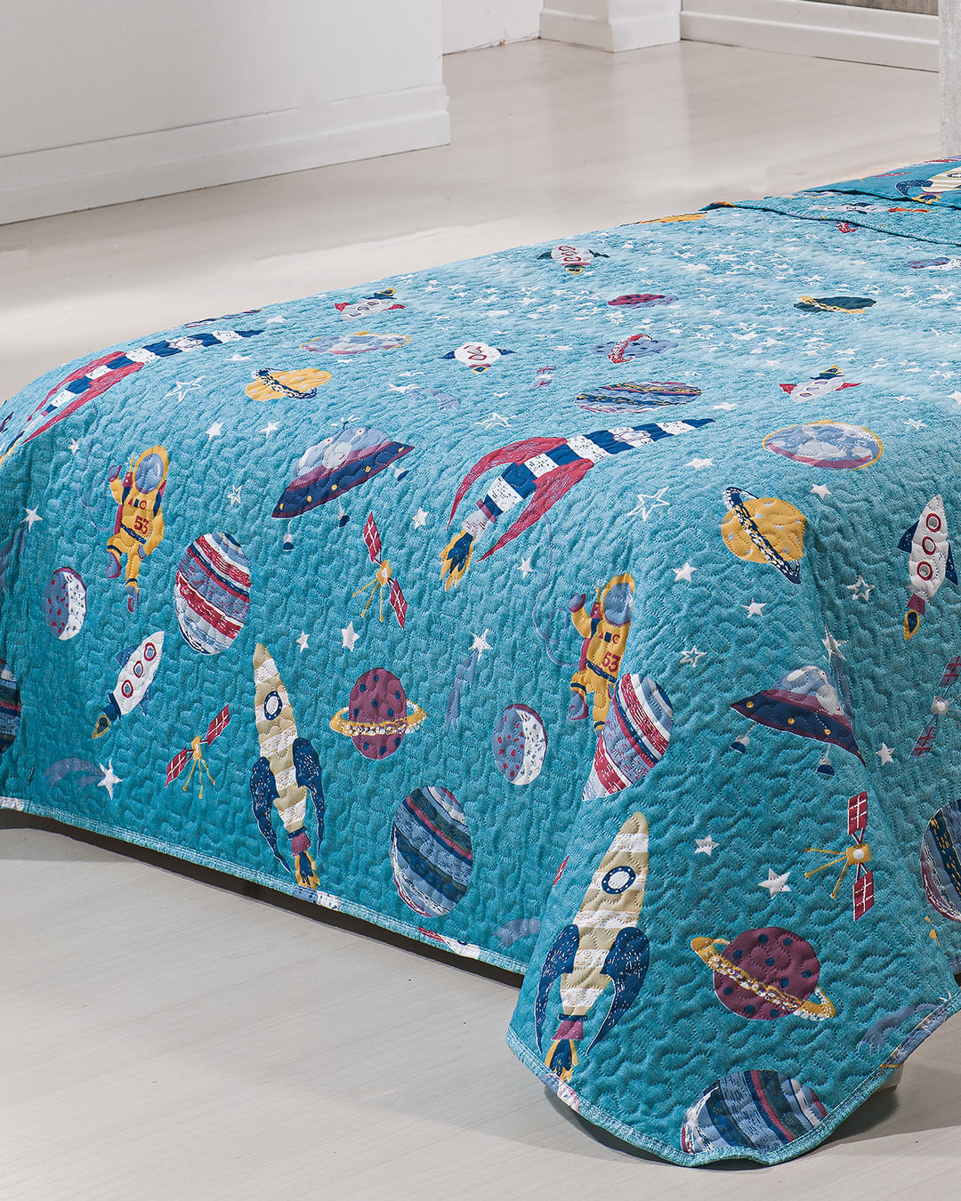 Colcha-Soft-Space-T3-Turquesa---Azul-Medio