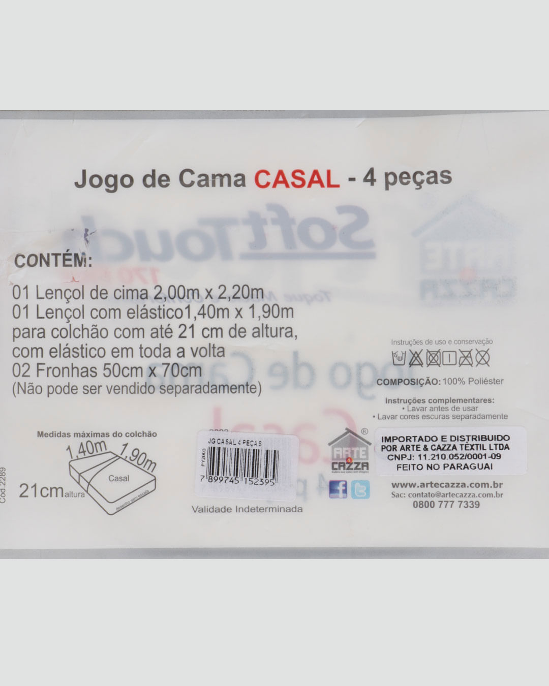 Jogo-Ac2003-Microfibra-Casal-4pcs---Rosa-Outros