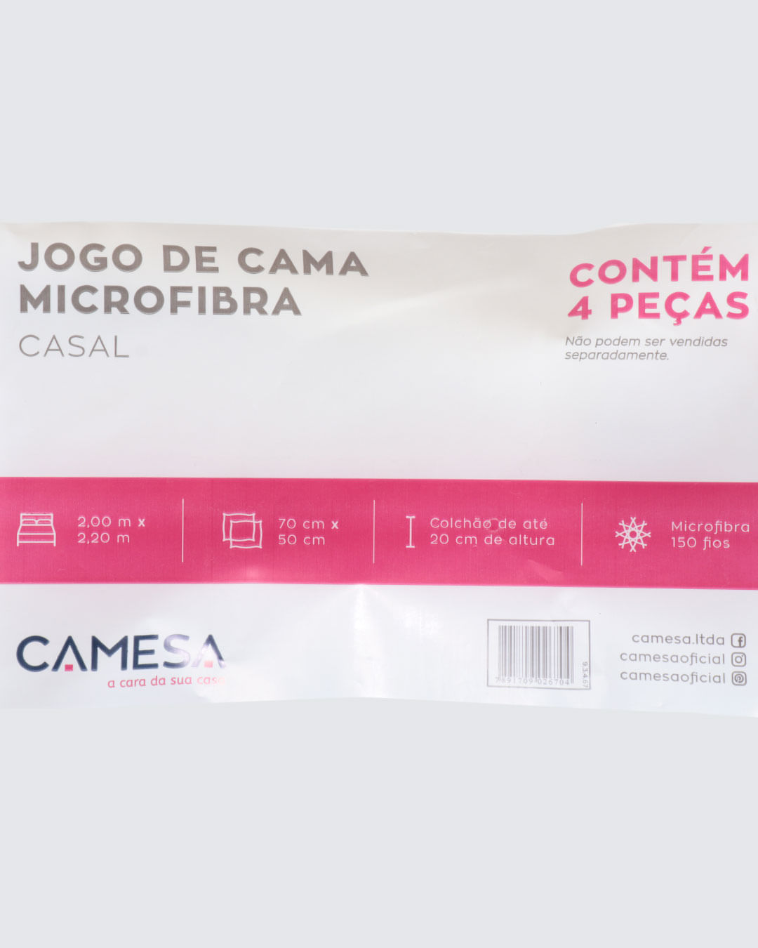 Jogo-De-Cama-Casal-Micro----4-Pecas---Azul-Medio