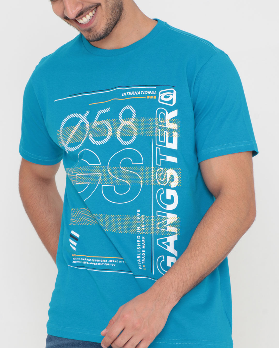 Camiseta-10161229-Gansgter---Azul-Medio