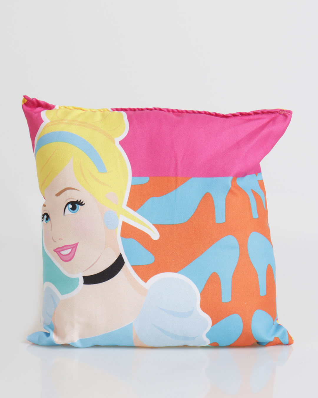 Almofada-Princesas-25x25---Amarelo-Listrado