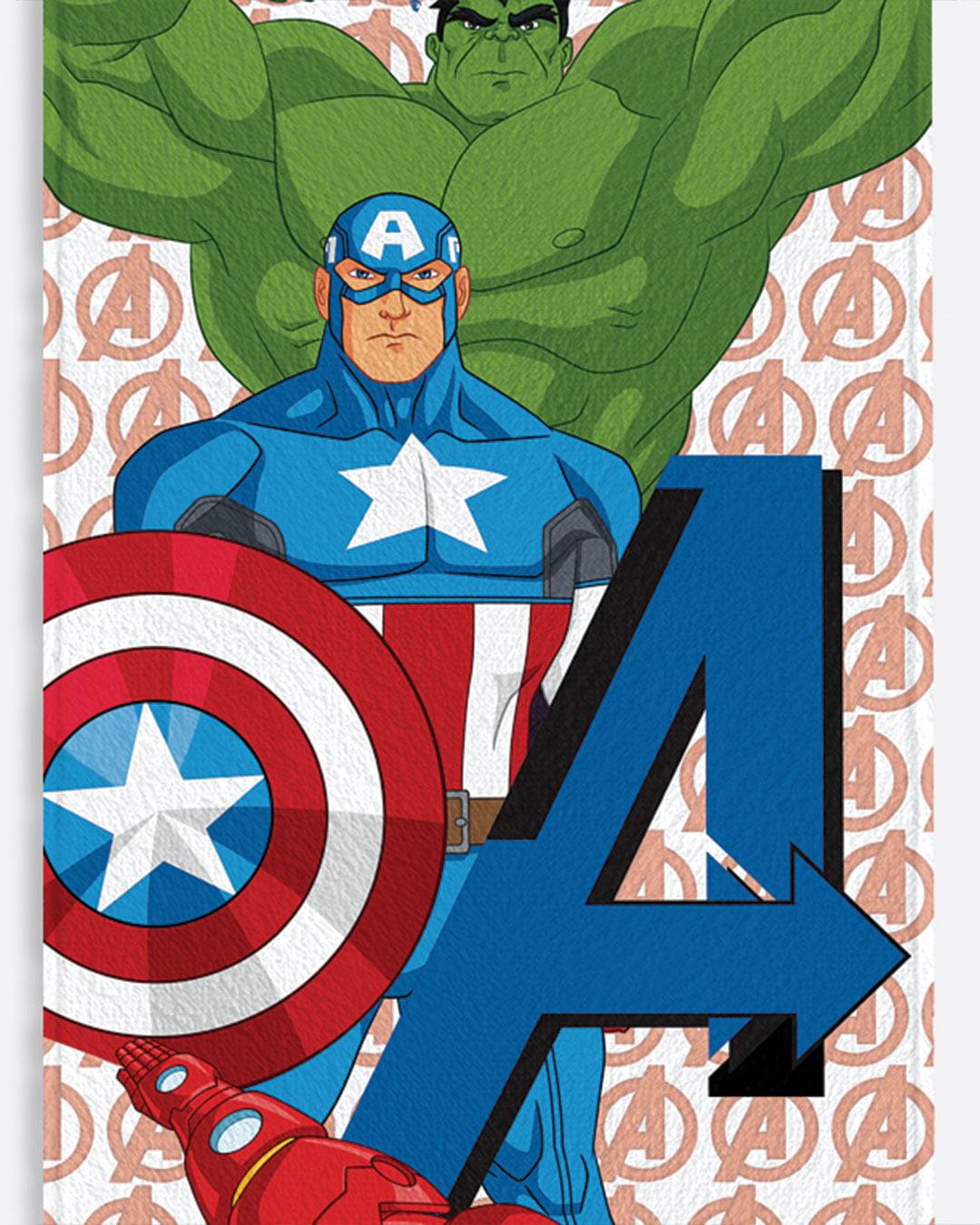 Toalha-Bh-Felpuda-Avengers-60x120---Azul-Geometrico