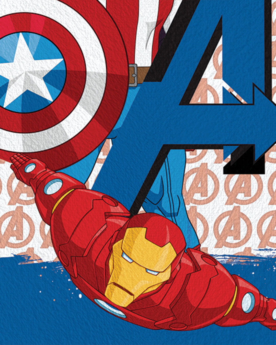 Toalha-Bh-Felpuda-Avengers-60x120---Azul-Geometrico