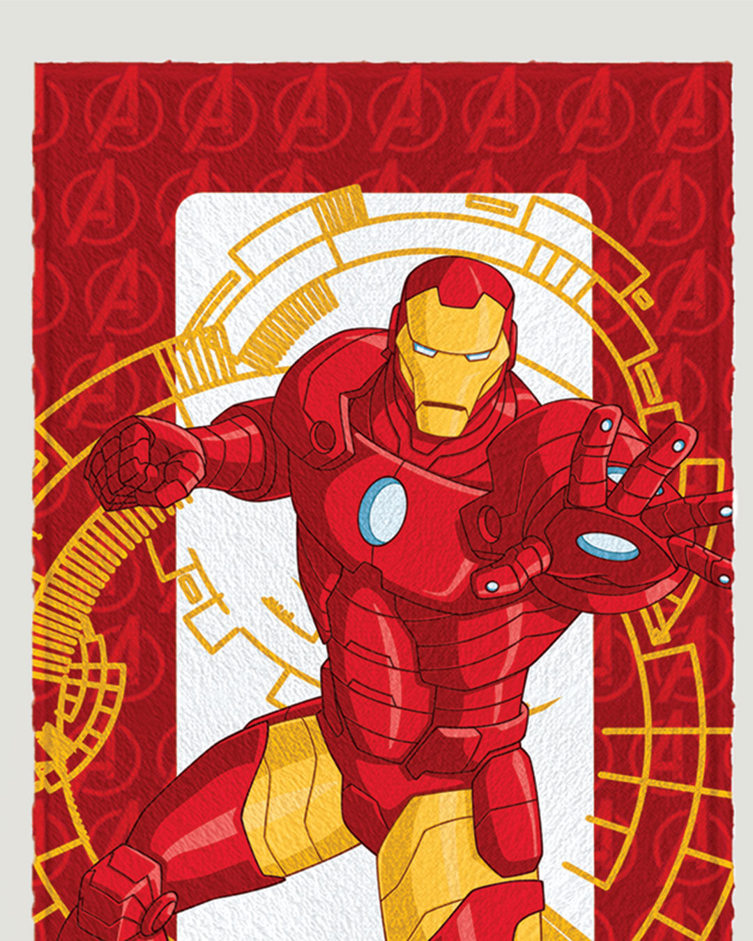 Toalha-Bh-Felpuda-Avengers-60x120---Vermelho-Claro