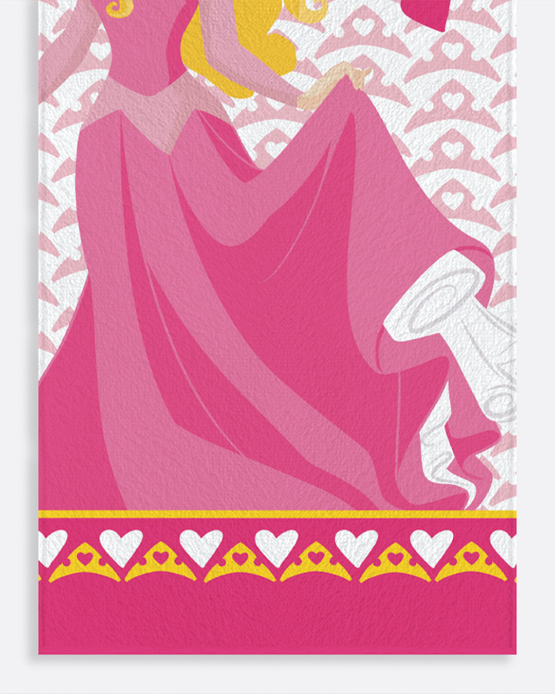 Toalha-Bh-Felpuda-Princesas-60x120---Rosa-Medio