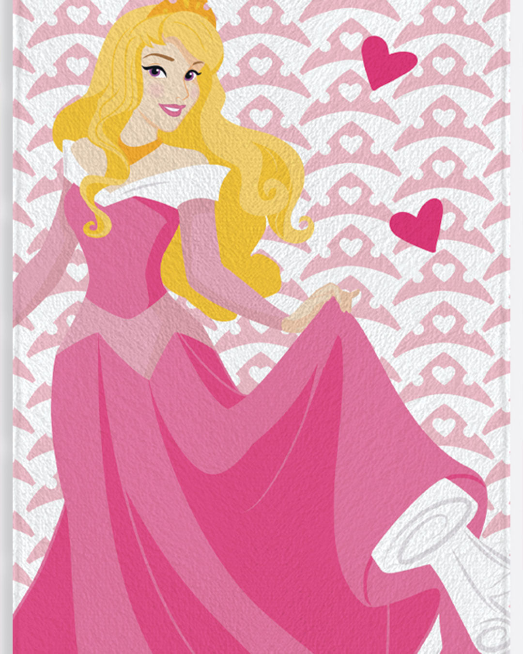 Toalha-Bh-Felpuda-Princesas-60x120---Rosa-Medio