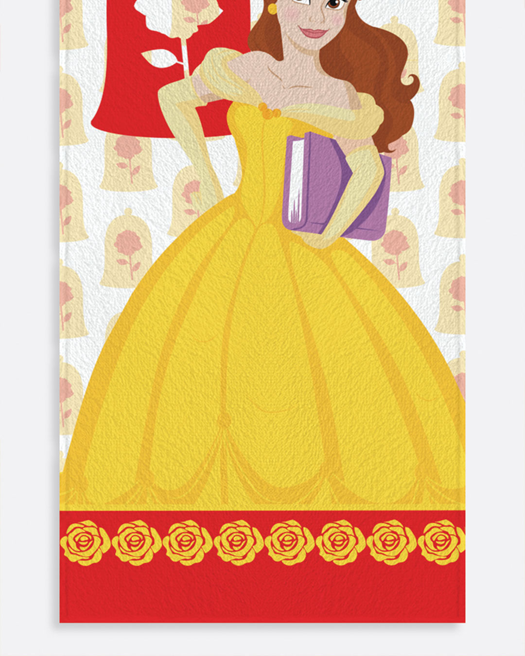 Toalha-Bh-Felpuda-Princesas-60x120---Vermelho-Medio