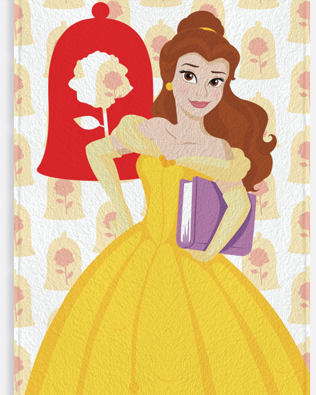 Toalha-Bh-Felpuda-Princesas-60x120---Vermelho-Medio
