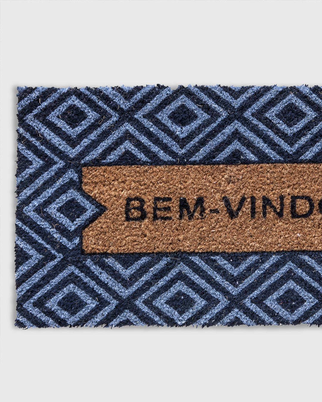 Capacho-33x60-Fibra-Coco-Natural---Azul-Medio