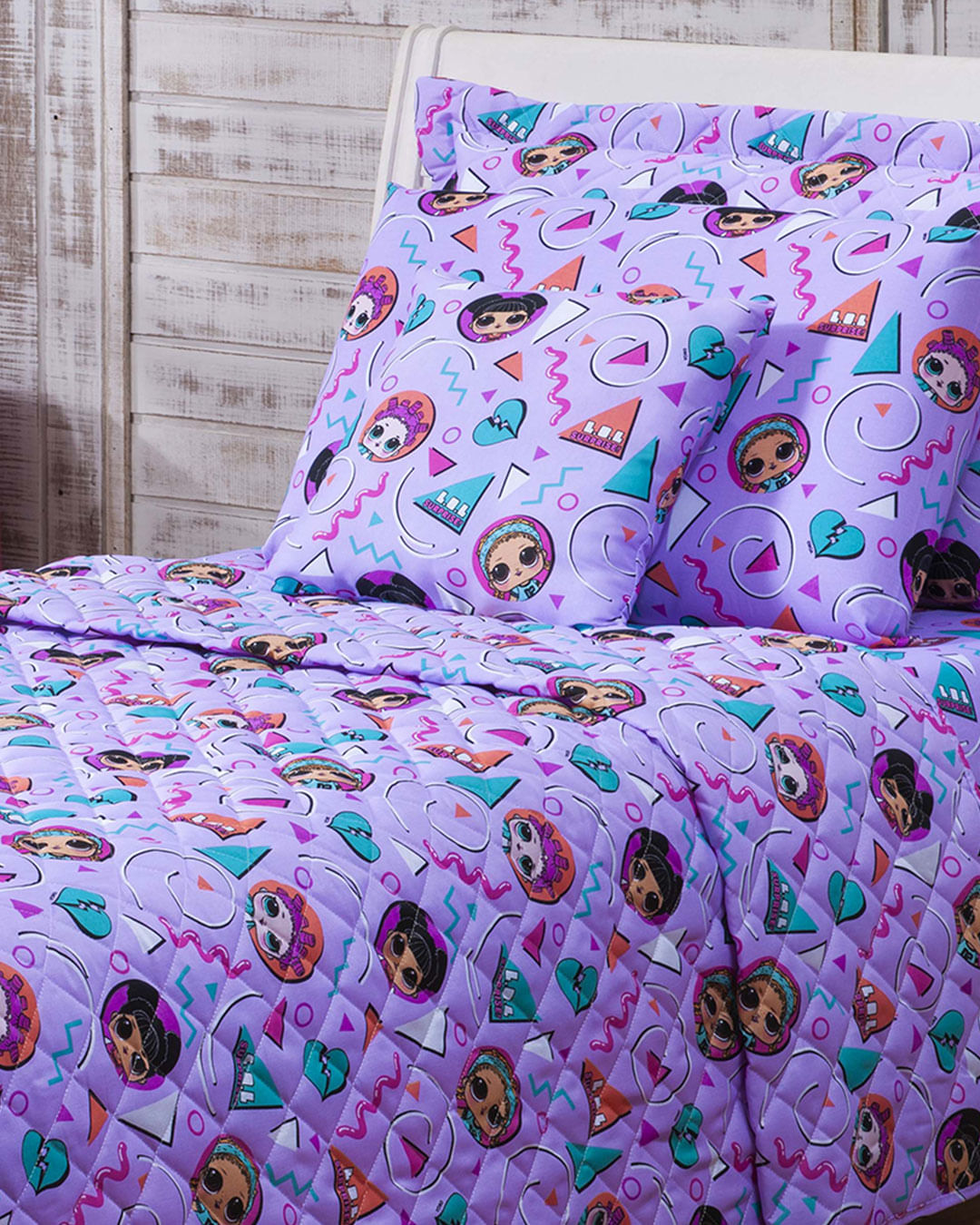 Jg-De-Cama-Solt-Lol-Girls-Lilas---2-Pc---Lilas-Medio