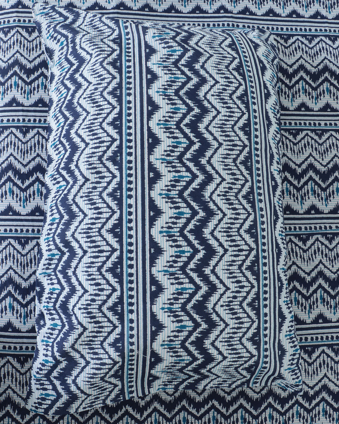 Jg-De-Cama-Queen-Fiesta-Azul----3-Pc---Azul-Escuro