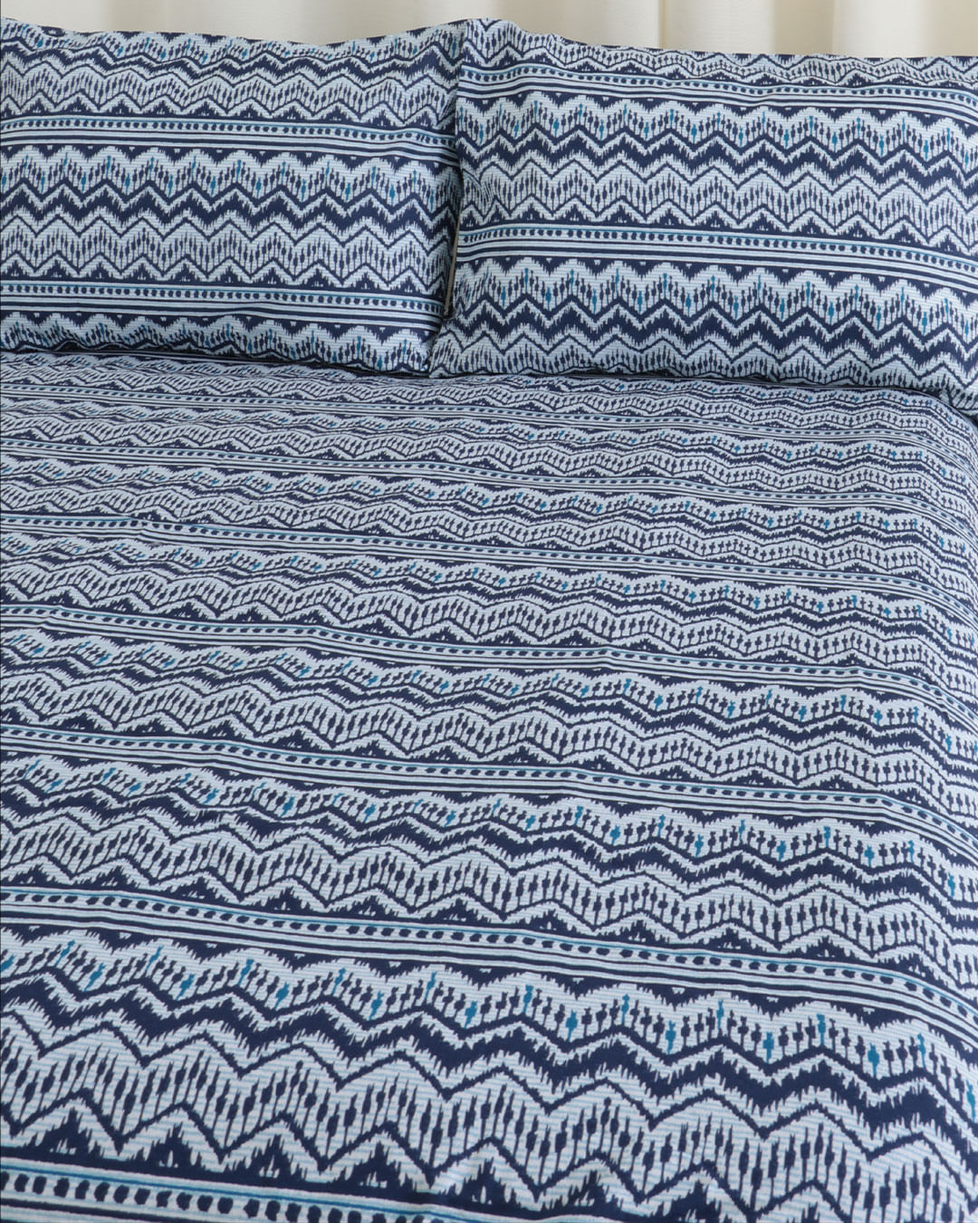 Jg-De-Cama-Casal-Fiesta-Azul---3-Pc---Azul-Geometrico