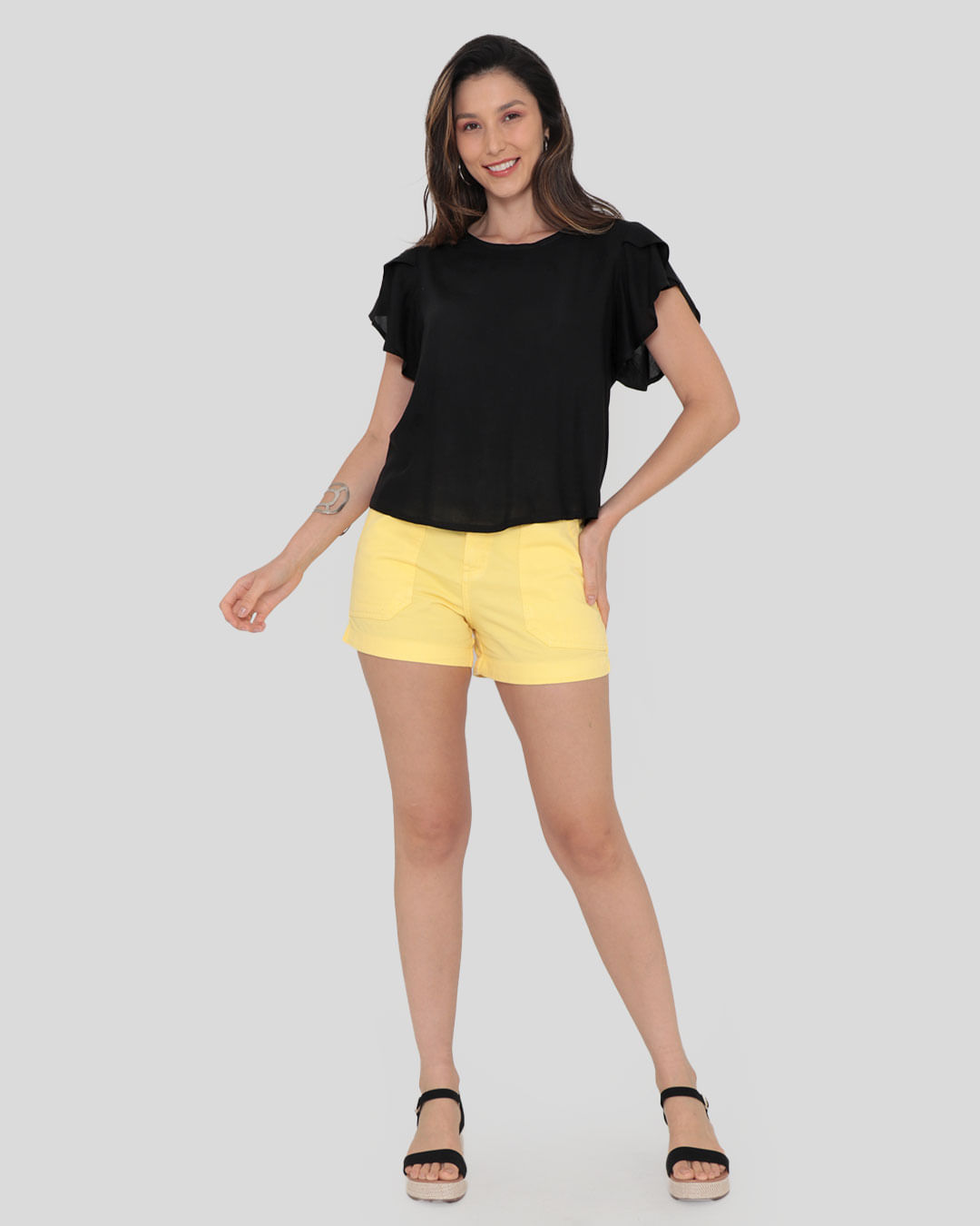 Blusa-8128rl-Lisa-Manga-Babados---Preto