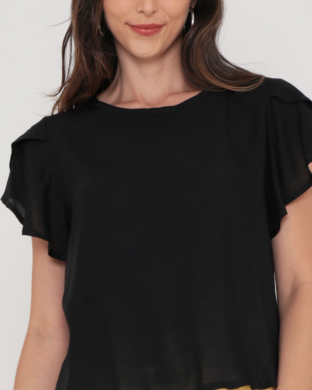 Blusa-8128rl-Lisa-Manga-Babados---Preto