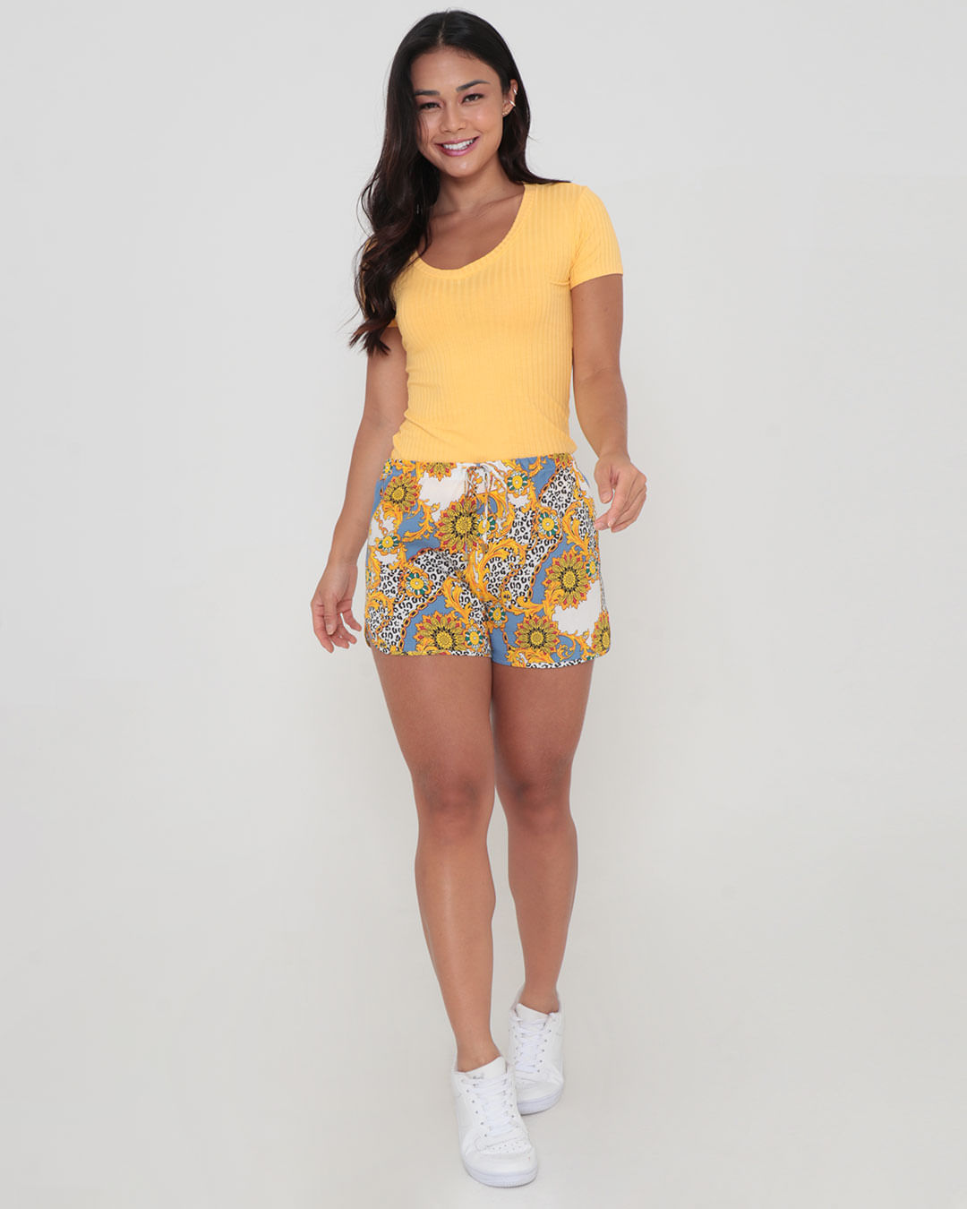 Shorts-Estampado-214324---Branco-Outros