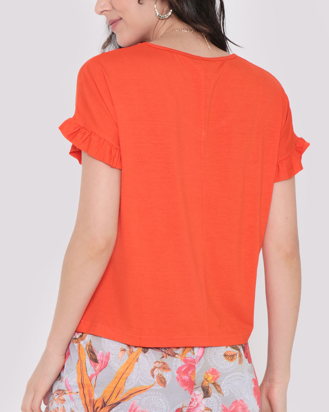 Blusa-33315-Ampla-Babados-Manga---Laranja-Medio