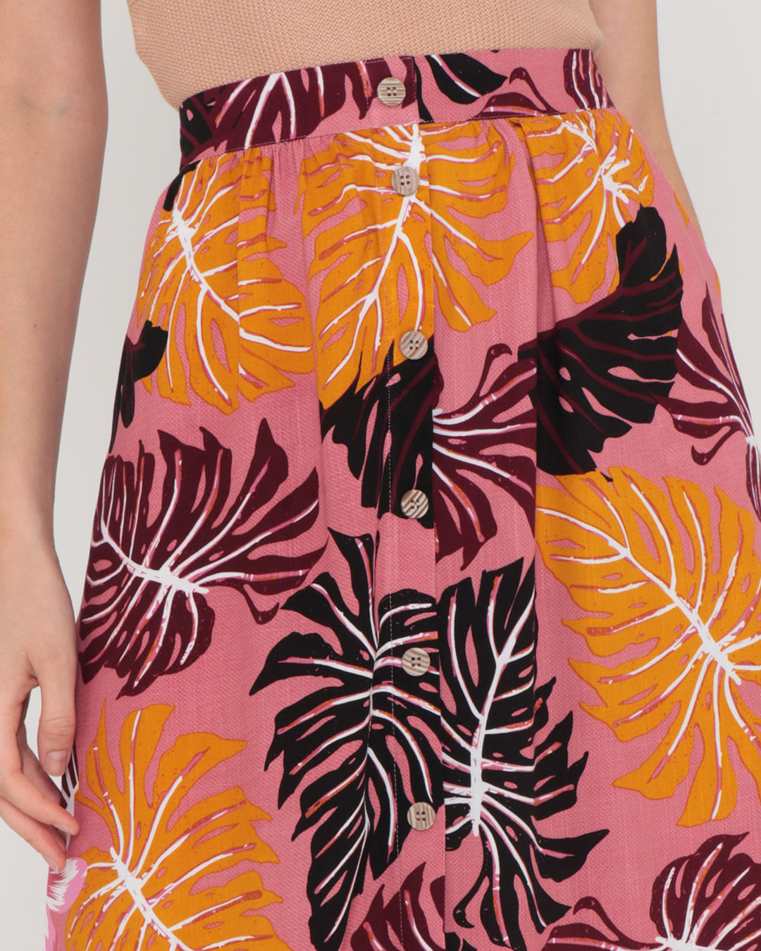 Saia-7877--C-Botoes---Rosa-Floral
