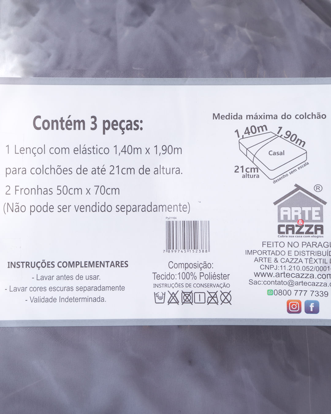 Jogo-De-Cama-Casal-3-Pcs-Imp---Bege-Medio