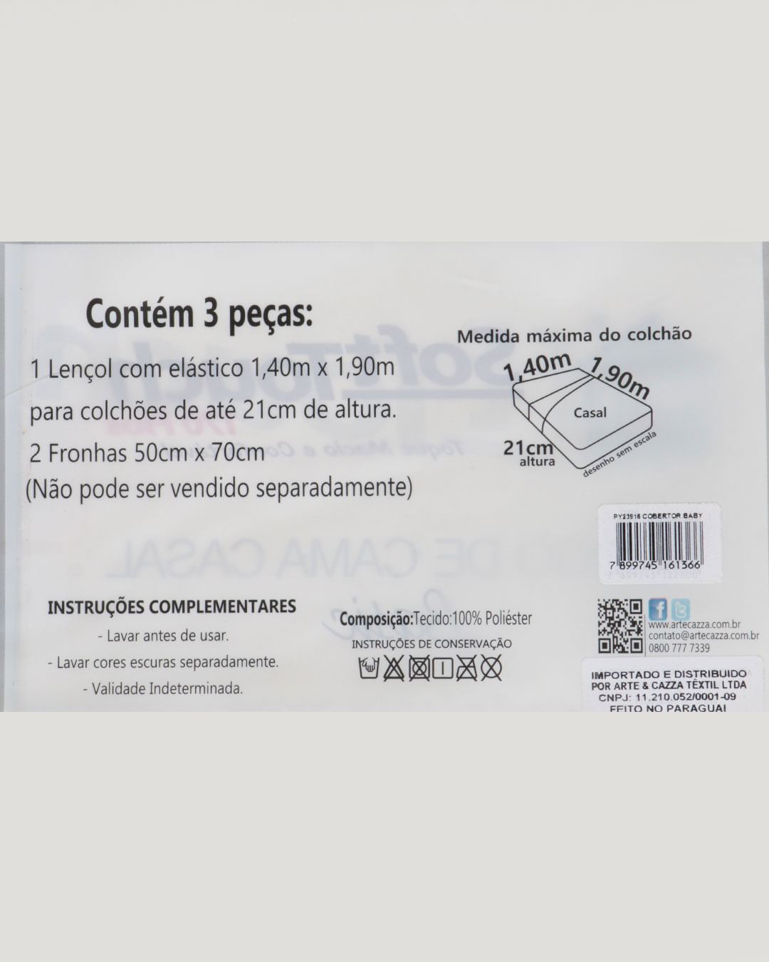 Jogo-De-Cama-Casal-3-Pcs-Imp---Marinho