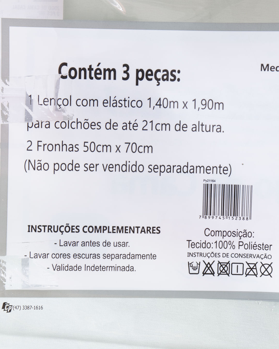 Jogo-De-Cama-Casal-3-Pcs-Imp---Verde-Medio