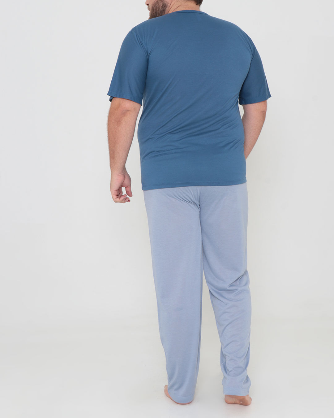 Pijama-Plus-Calca-E-Mc--Ref-67224---Azul-Medio