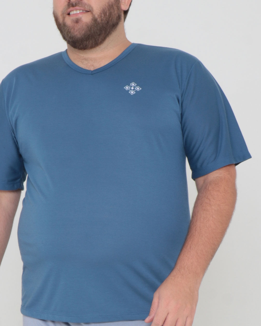 Pijama-Plus-Calca-E-Mc--Ref-67224---Azul-Medio