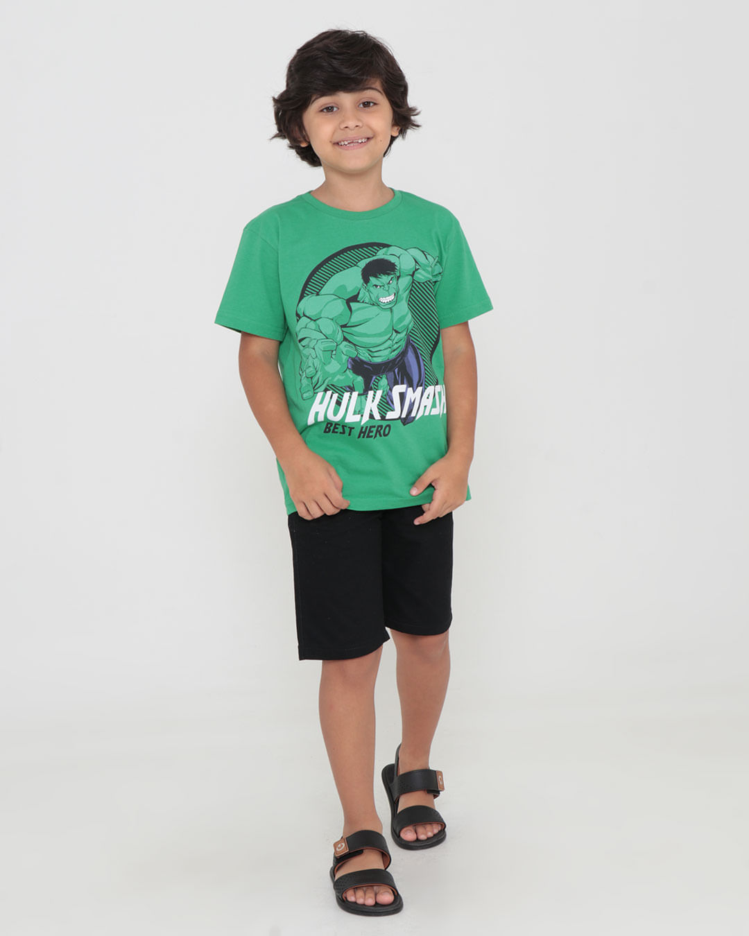 Camiseta-Ch29887-Mc-M412-Hulk---Verde-Medio