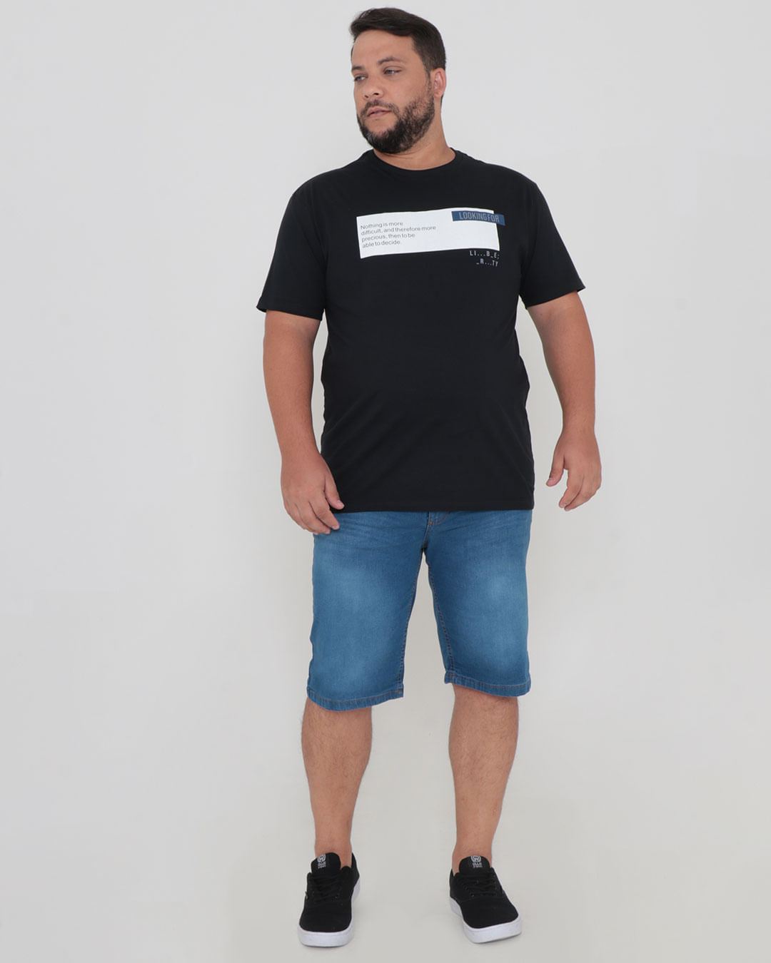 Camiseta -61747-Est-Plus---Preto